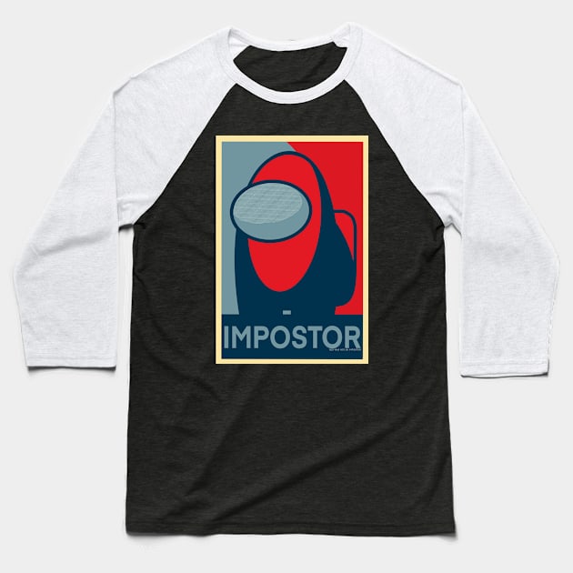 IMPOSTOR Baseball T-Shirt by zody